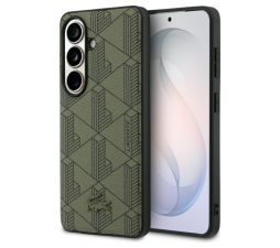 Slika izdelka: Originalen LACOSTE ovitek Magnetic Samsung Galaxy S26 5G - monogram - temno zelen - LCHMS26SPBSB
