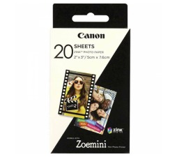 Slika izdelka: Papir CANON ZINK foto 20 pack za ZOEMINI