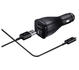 Slika izdelka: SAMSUNG AVTOPOLNILEC EP-LN920BBE + MicroUSB kabel - Fast Charge - EU blister