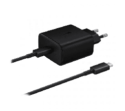 Slika izdelka: Samsung hišni polnilec Super Fast Charge EP-TA845XBE 45W + kabel EP-DN975BBE TYPE C črn - original (Bulk)