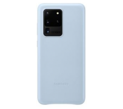 Slika 2 izdelka: Samsung original usnjen ovitek EF-VG988LIE za Samsung Galaxy S20 Ultra - zaščita zadnjega dela - moder