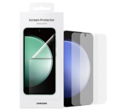 Slika 2 izdelka: Samsung original zaščitna folija EF-US711CTE za Samsung Galaxy S23 FE - cel ekran - 2 kos