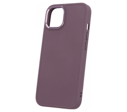Slika izdelka: Satin silikonski ovitek za iPhone 16 Plus - vijola