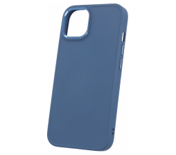 Slika izdelka: Satin silikonski ovitek za iPhone 16 Pro Max - moder