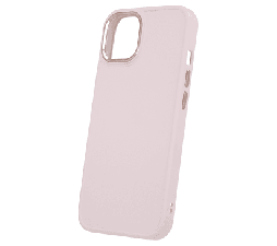 Slika 2 izdelka: Satin silikonski ovitek za iPhone 15 Pro - roza