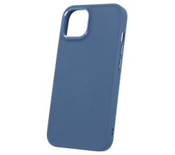 Slika 2 izdelka: Satin silikonski ovitek za iPhone 16 Pro Max - moder