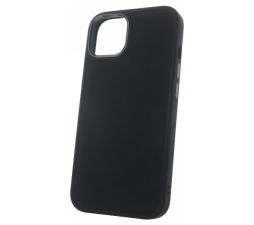 Slika izdelka: Satin silikonski ovitek za Samsung Galaxy S24 Plus - črn