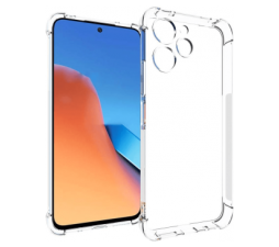 Slika 2 izdelka: Silikonski ovitek ANTISHOCK za Honor 600 Pro - prozoren