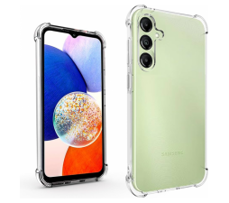 Slika izdelka: Silikonski ovitek ANTISHOCK za Samsung Galaxy S25 FE - prozoren 