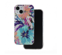 Slika 2 izdelka: Silikonski ovitek Flower Fantasy za Samsung Galaxy A15 5G - mint