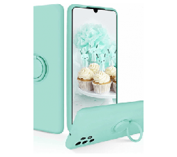 Slika 2 izdelka: Silikonski ovitek Liquid Ring za Samsung Galaxy A53 - mint