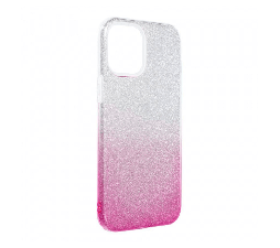Slika izdelka: Silikonski ovitek z bleščicami Bling 2v1 za Samsung Galaxy A33 5G A336 - srebrno roza