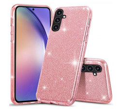 Slika izdelka: Silikonski ovitek z bleščicami Bling za Samsung Galaxy A26 - roza