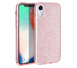 Slika 2 izdelka: Silikonski ovitek z bleščicami Bling za Samsung Galaxy A73 5G - roza