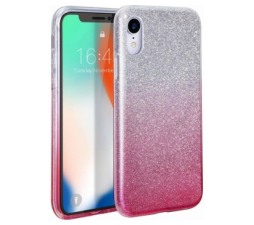 Slika 2 izdelka: Silikonski ovitek z bleščicami Bling 2v1 za Samsung Galaxy A32 A326 5G srebrno roza