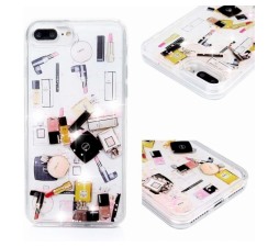 Slika izdelka: Silikonski ovitek z bleščicami MAKE UP za iPhone X / iPhone Xs