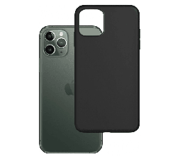 Slika izdelka: Silikonski ovitek za iPhone 13 Pro Max - mat črn