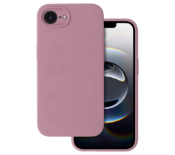 Slika 2 izdelka: Silikonski ovitek za iPhone 16e / iPhone 17e - mat liquid - vijola