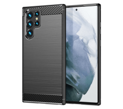Slika izdelka: Silikonski ovitek za Samsung Galaxy S26 Ultra 5G - mat carbon črn