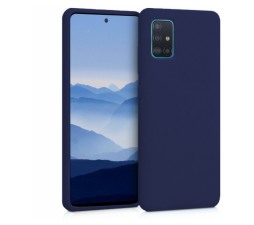 Slika izdelka: Silikonski ovitek za Samsung Galaxy A71 A715 - mat moder