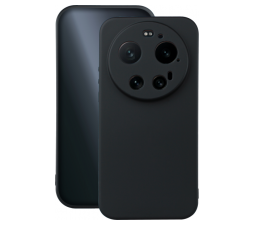 Slika izdelka: Silikonski ovitek za Xiaomi 17 Ultra - mat črn  