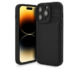 Slika 2 izdelka: Silikonski ovitek za Xiaomi Redmi 12C - mat carbon črn