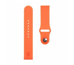 Slika izdelka: Silikonski pašček za uro 22 mm - oranžen