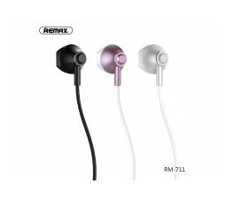 Slika 2 izdelka: Slušalke REMAX RM-711 srebrne