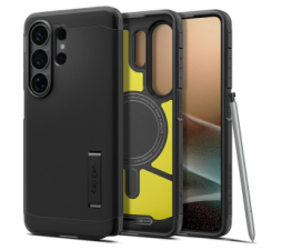 Slika 2 izdelka: Spigen Tough Armor silikonski ovitek odporen na udarce za Samsung Galaxy S26 Ultra 5G - siv