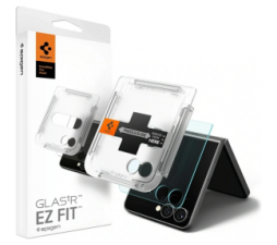 Slika 2 izdelka: Spigen zaščitno steklo za Samsung Galaxy Z Flip7 - zunanji ekran (enostavna namestitev)