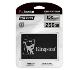 Slika 2 izdelka: SSD Kingston 256GB KC600, 550/500 MB/s, SATA 3.0(6Gb/s), 3D TLC
