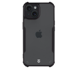 Slika izdelka: Tactical Quantum silikonski ovitek za iPhone 15 Plus - prozorno črn