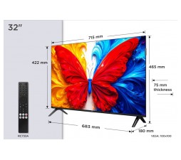 Slika 2 izdelka: TCL 32 QLED TV 32S5L