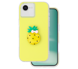 Slika izdelka: Tutti Frutti 2v1 silikonski ovitek za iPhone 16e / iPhone 17e - rumen