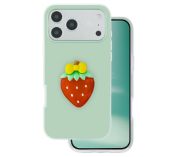 Slika 2 izdelka: Tutti Frutti 2v1 silikonski ovitek za iPhone 17 Pro - zelen