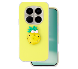 Slika 2 izdelka: Tutti Frutti 2v1 silikonski ovitek za Xiaomi Redmi Note 15 Pro - rumen
