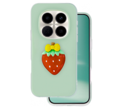 Slika 2 izdelka: Tutti Frutti 2v1 silikonski ovitek za Xiaomi Redmi Note 15 Pro - zelen