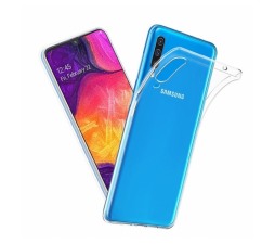 Slika izdelka: Ultra tanek silikonski ovitek za Samsung Galaxy A40 A405 - prozoren