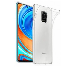 Slika 2 izdelka: Ultra tanek silikonski ovitek za Xiaomi Redmi Note 9S / 9 Pro - prozoren