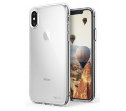 Slika 2 izdelka: Ultra tanek silikonski ovitek za iPhone XR - prozoren