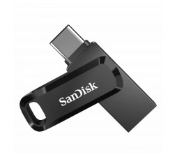 Slika izdelka: USB C & USB disk SanDisk 128GB Ultra Dual GO, 3.2, 400 MB/s, črn