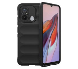 Slika izdelka: Wave silikonski ovitek za Xiaomi Redmi 12C - črn