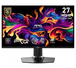 Slika izdelka: Zaslon MSI MAG 274QP QD-OLED X24 27" / WQHD / 240Hz / 0,03 ms (GTG) (črn) - nastavljiv po višini