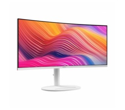 Slika 2 izdelka: Zaslon MSI Modern MD342CQPW 34" / UWQHD / 120Hz / 1ms MPRT / ukrivljen / KVM / bel - nastavljiv po višini - PD 98W