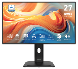 Slika izdelka: Zaslon MSI PRO MP275PG E14 / 27" / FHD / IPS / 144Hz / 1ms (MPRT) / črn