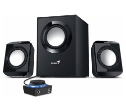Slika 2 izdelka: Zvočniki Genius SW-2.1 300 II,Black,EU,100-240V